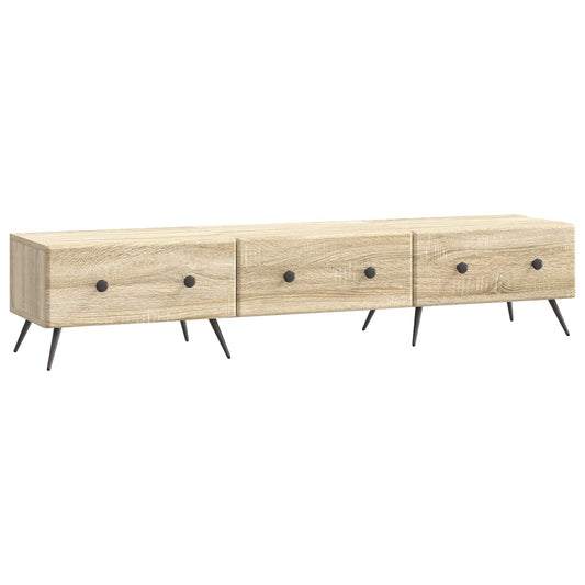 TV Cabinet Sonoma Oak 147 x 34.5 x 30 cm Engineered Wood