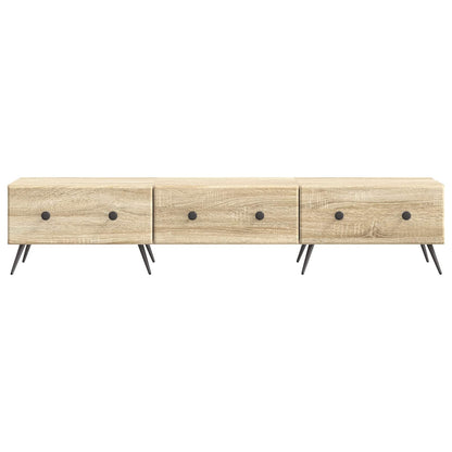 TV Cabinet Sonoma Oak 147 x 34.5 x 30 cm Engineered Wood