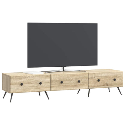 TV Cabinet Sonoma Oak 147 x 34.5 x 30 cm Engineered Wood