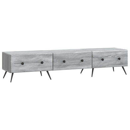TV Cabinet Grey Sonoma 147 x 34.5 x 30 cm Engineered Wood