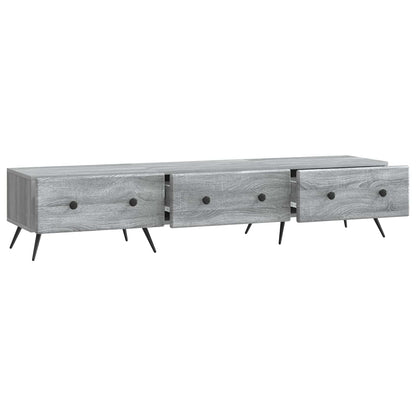 TV Cabinet Grey Sonoma 147 x 34.5 x 30 cm Engineered Wood
