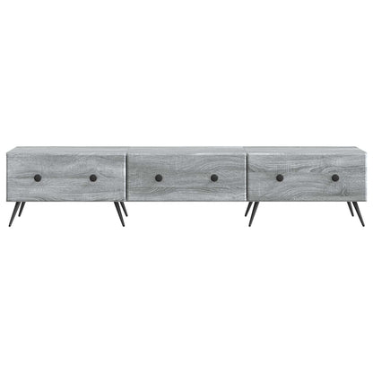 TV Cabinet Grey Sonoma 147 x 34.5 x 30 cm Engineered Wood