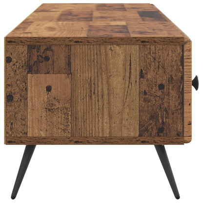 TV Cabinet Old Wood 147 x 34.5 x 30 cm Engineered Wood