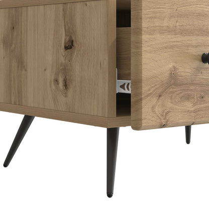 TV Cabinet Artisan Oak 147 x 34.5 x 30 cm Engineered Wood
