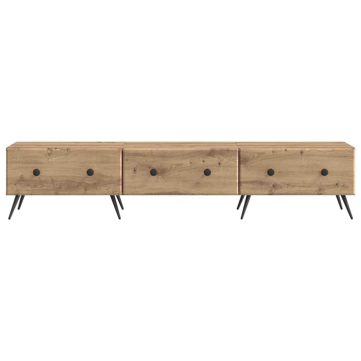TV Cabinet 147 x 34.5 x 30 cm Artisan Oak Engineered Wood