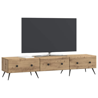 TV Cabinet Artisan Oak 147 x 34.5 x 30 cm Engineered Wood