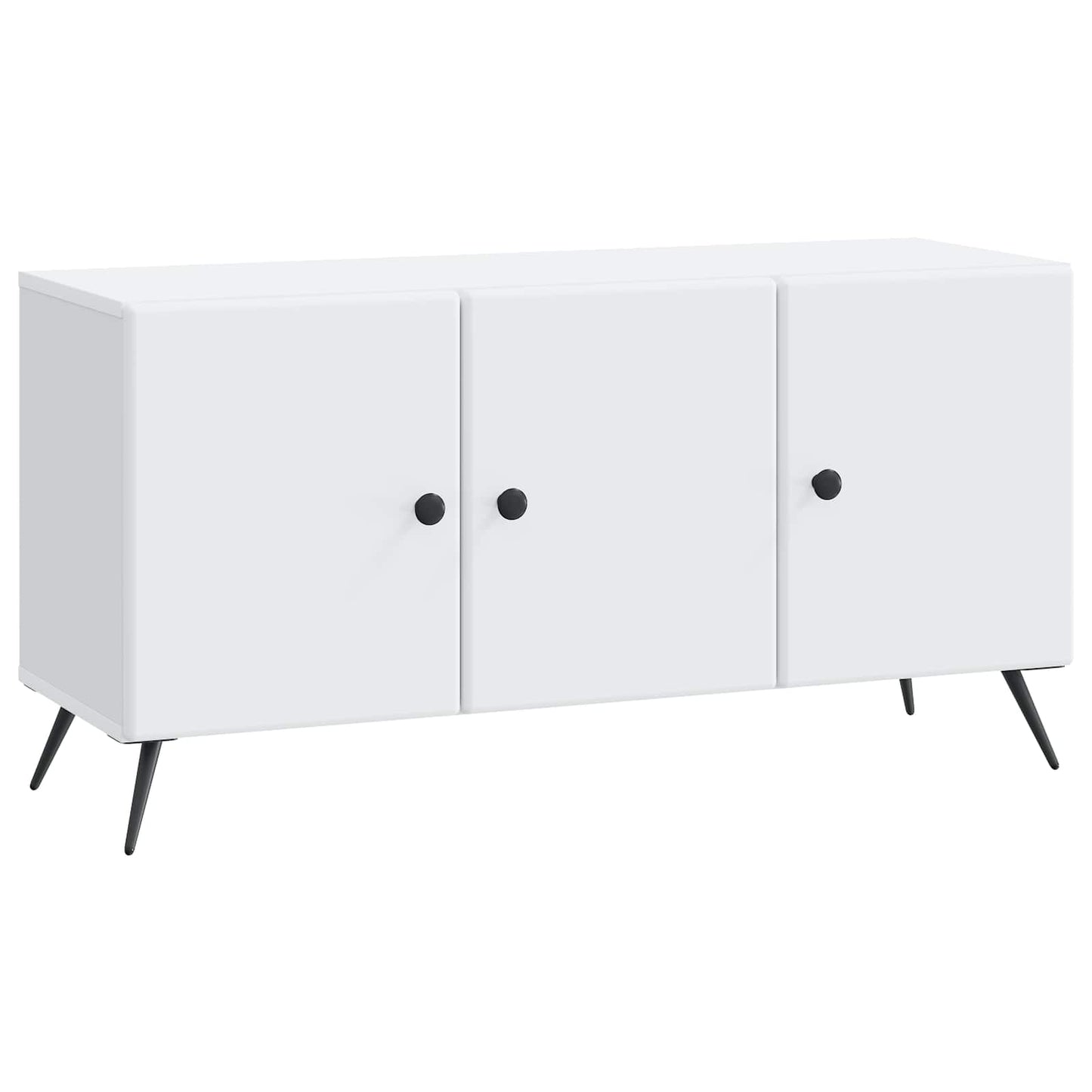 TV Cabinet White 99 x 34.5 x 50 cm Engineered Wood