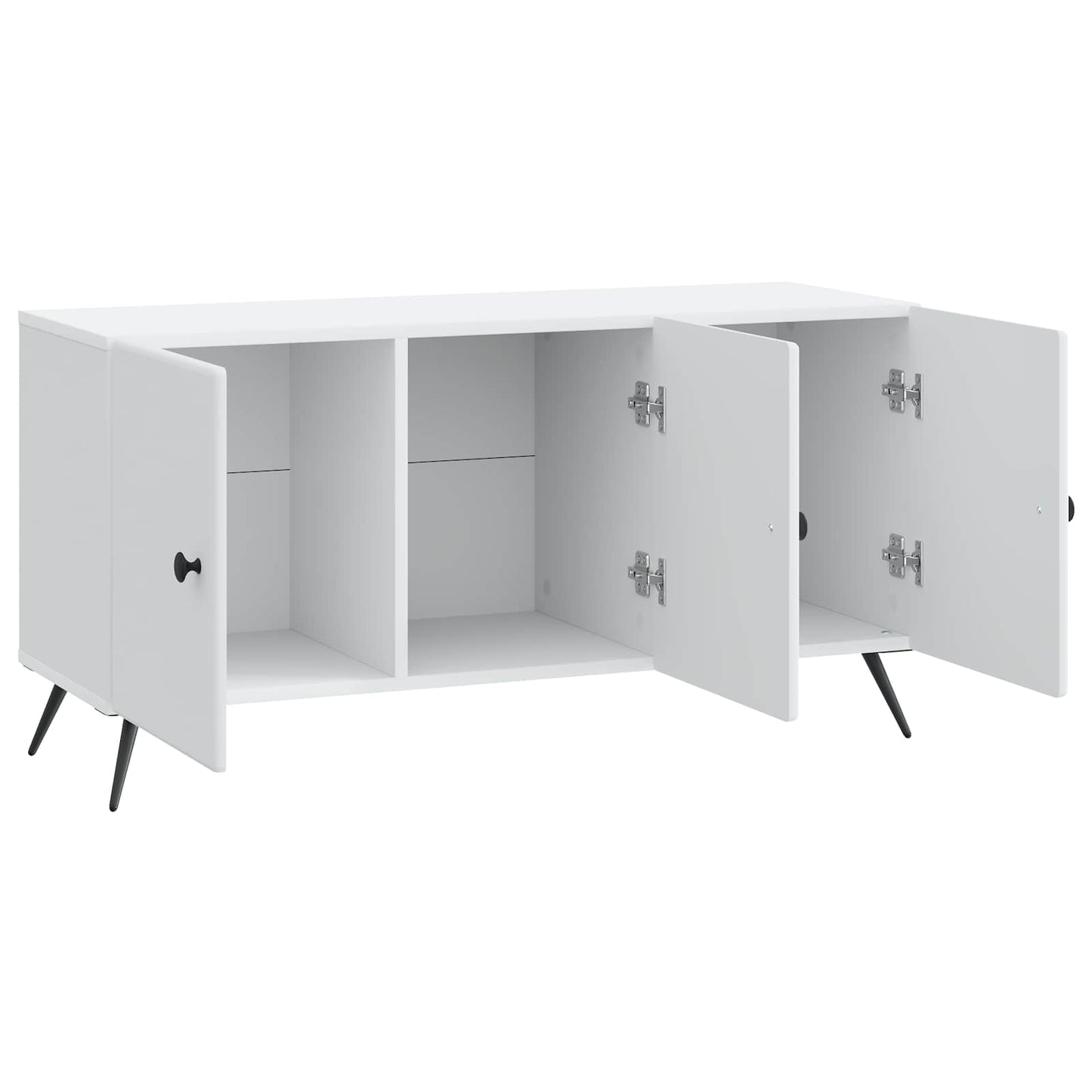 TV Cabinet White 99 x 34.5 x 50 cm Engineered Wood