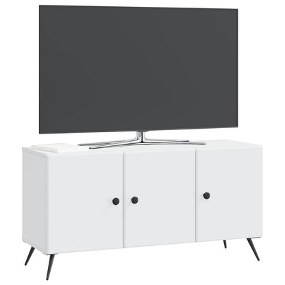 TV Cabinet White 99 x 34.5 x 50 cm Engineered Wood