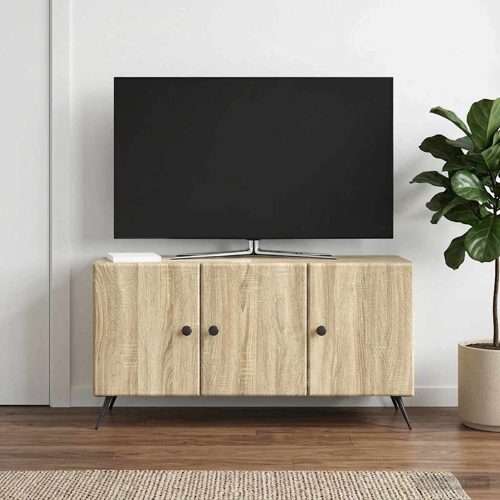 TV Cabinet Sonoma Oak 99 x 34.5 x 50 cm Engineered Wood