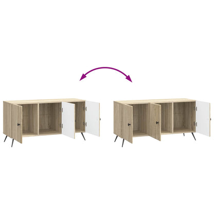 TV Cabinet Sonoma Oak 99 x 34.5 x 50 cm Engineered Wood