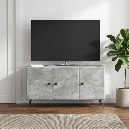 TV Cabinet Concrete Grey 99 x 34.5 x 50 cm Engineered Wood