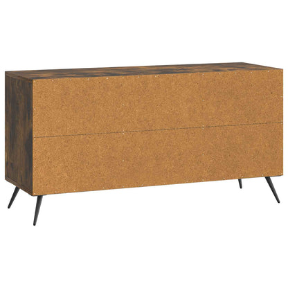 TV Cabinet Smoked Oak 99 x 34.5 x 50 cm Engineered Wood
