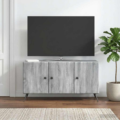 TV Cabinet Grey Sonoma 99 x 34.5 x 50 cm Engineered Wood