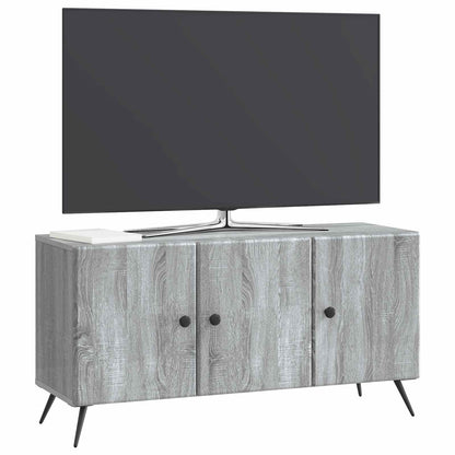 TV Cabinet Grey Sonoma 99 x 34.5 x 50 cm Engineered Wood