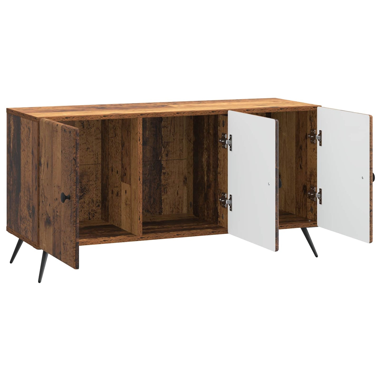 TV Cabinet Old Wood 99 x 34.5 x 50 cm Engineered Wood