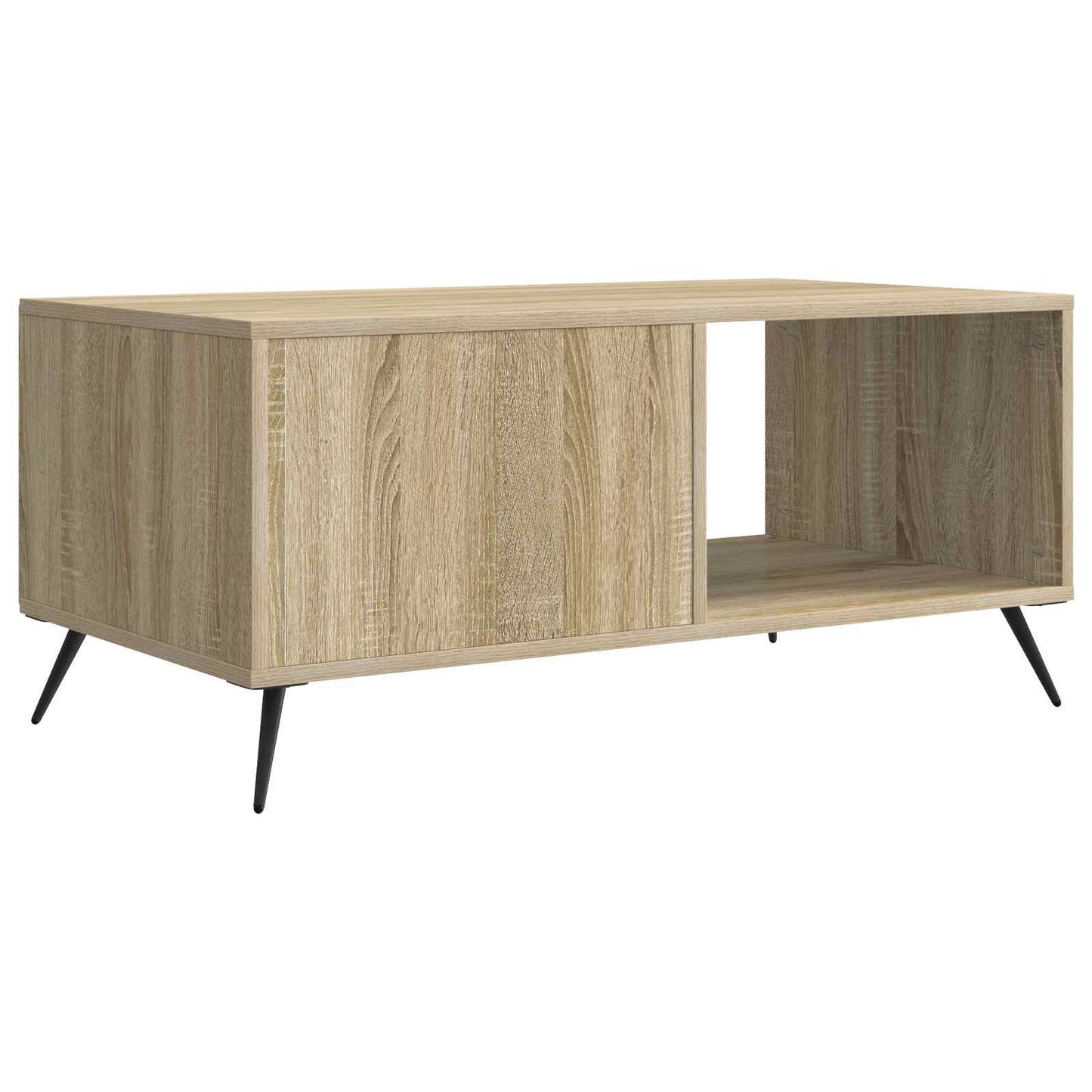 Coffee Table Sonoma Oak 90 x 50 x 40 cm Engineered Wood
