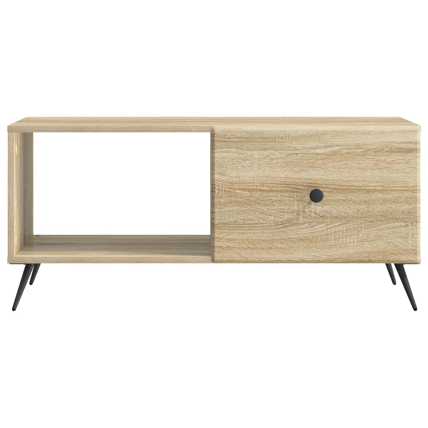Coffee Table Sonoma Oak 90 x 50 x 40 cm Engineered Wood