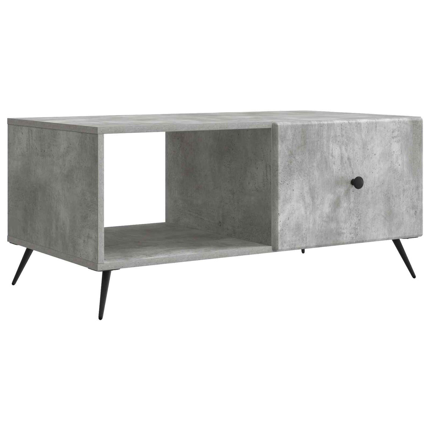 Coffee Table Concrete Grey 90 x 50 x 40 cm Engineered Wood