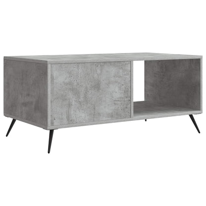 Coffee Table Concrete Grey 90 x 50 x 40 cm Engineered Wood