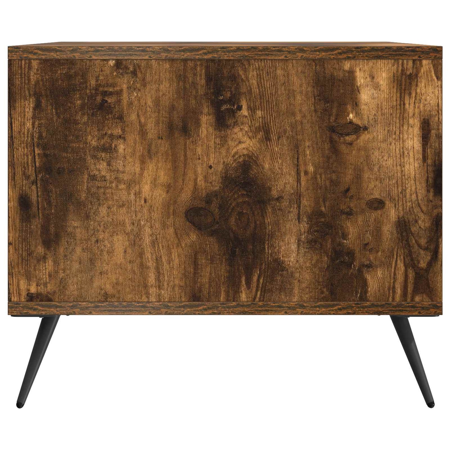 Coffee Table Smoked Oak 90 x 50 x 40 cm Engineered Wood