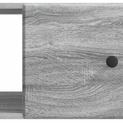 Coffee Table Grey Sonoma 90 x 50 x 40 cm Engineered Wood
