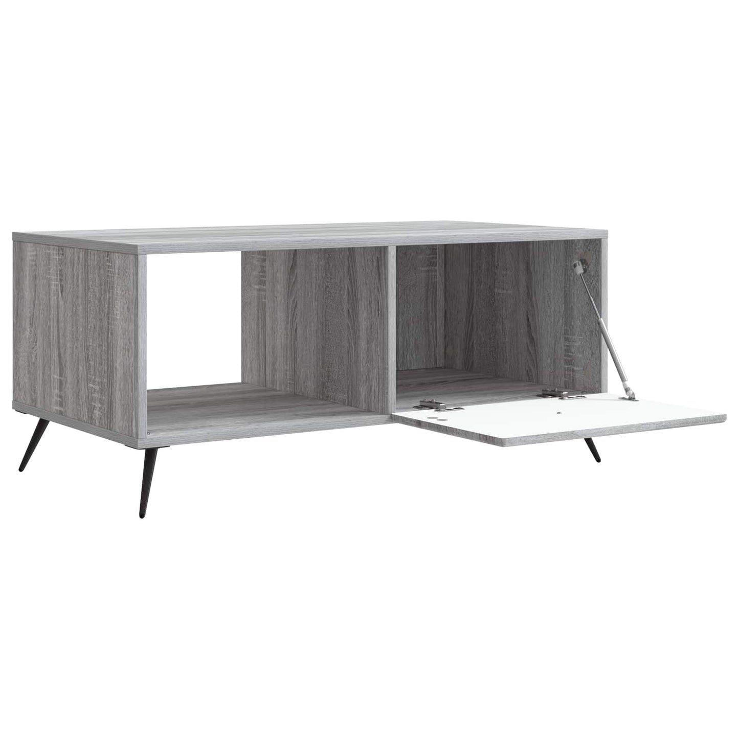 Coffee Table Grey Sonoma 90 x 50 x 40 cm Engineered Wood