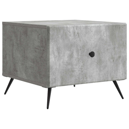 Coffee Table Concrete Grey 49 x 50 x 40 cm Engineered Wood