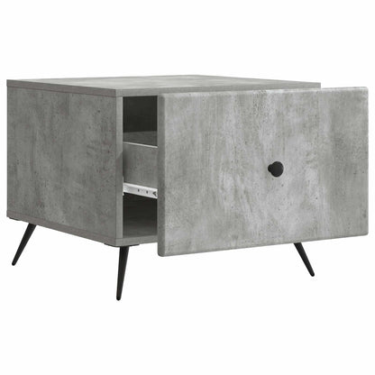 Coffee Table Concrete Grey 49 x 50 x 40 cm Engineered Wood