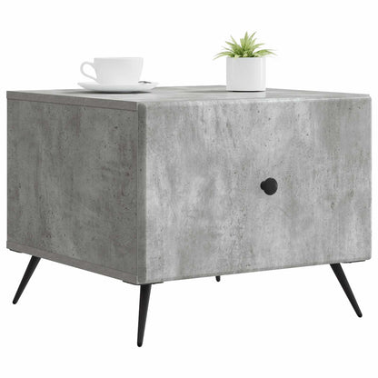 Coffee Table Concrete Grey 49 x 50 x 40 cm Engineered Wood