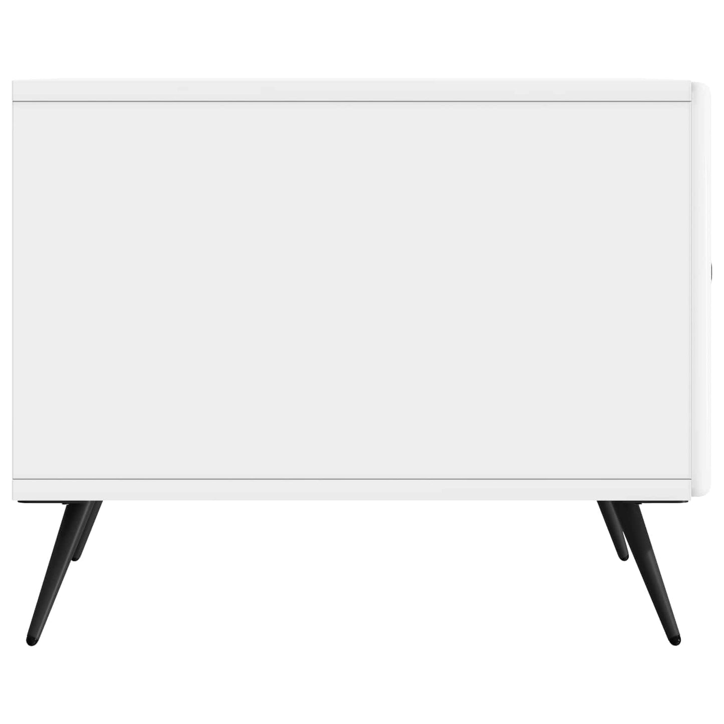 Coffee Table High Gloss White 49 x 50 x 40 cm Engineered Wood