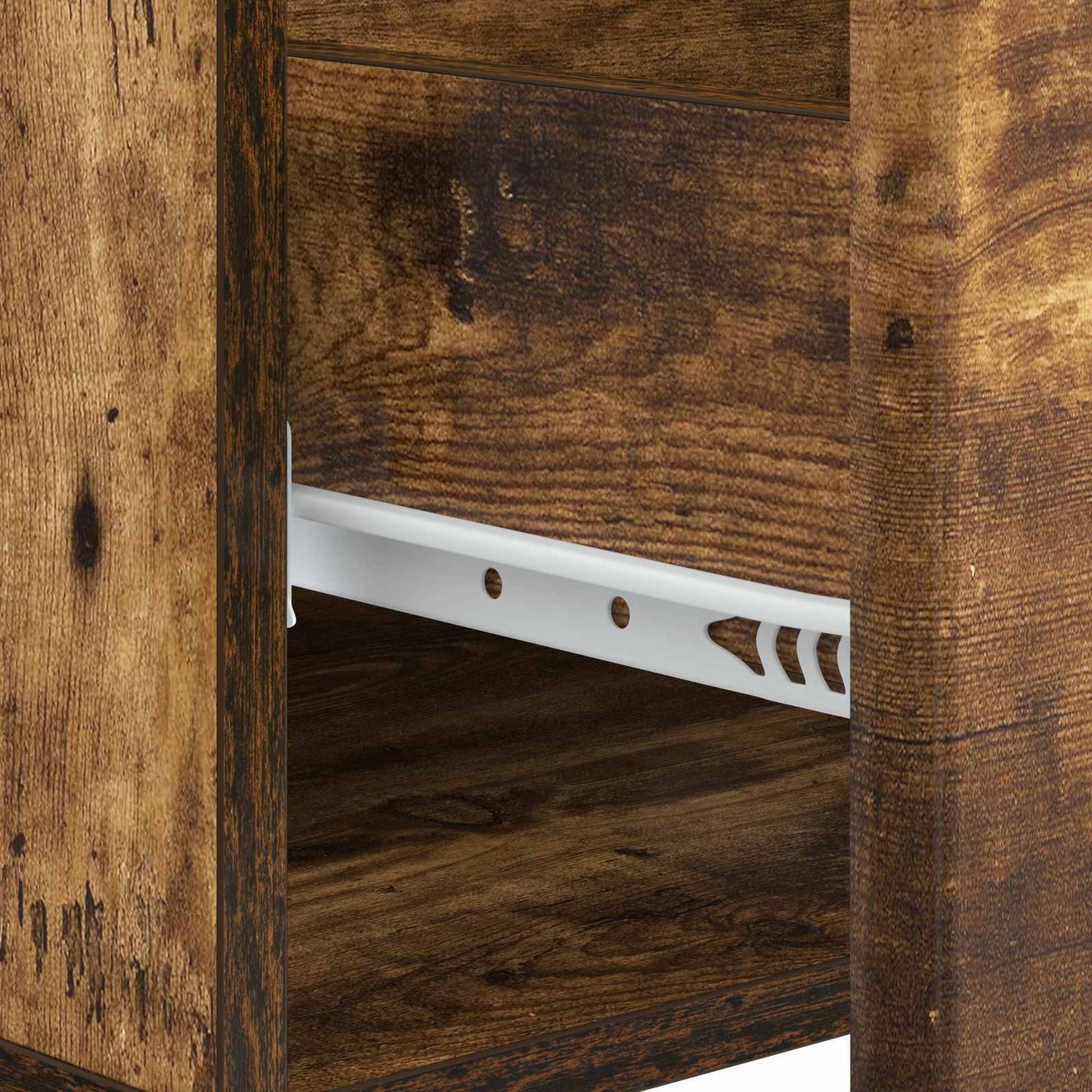 Coffee Table Smoked Oak 49 x 50 x 40 cm Engineered Wood