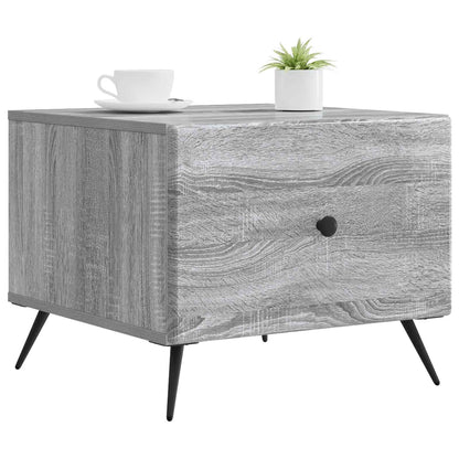 Coffee Table Grey Sonoma 49 x 50 x 40 cm Engineered Wood