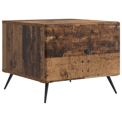 Coffee Table Old Wood 49 x 50 x 40 cm Engineered Wood