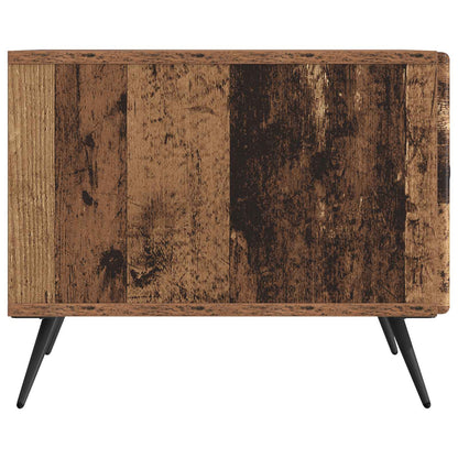 Coffee Table Old Wood 49 x 50 x 40 cm Engineered Wood