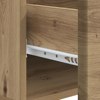 Coffee Table Artisan Oak 49 x 50 x 40 cm Engineered Wood