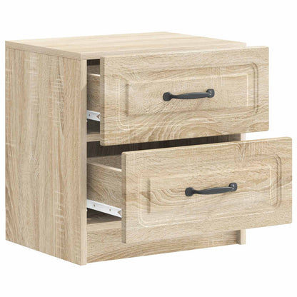 Bedside Cabinet Sonoma Oak 43 x 34.5 x 44.5 cm Engineered Wood