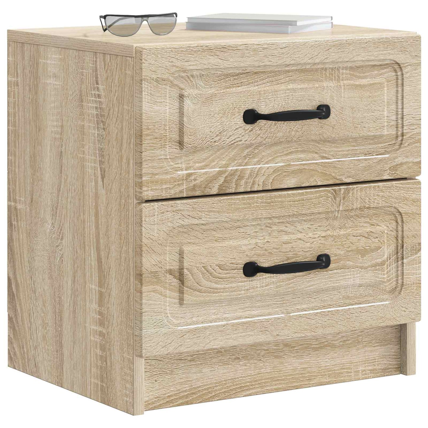 Bedside Cabinet Sonoma Oak 43 x 34.5 x 44.5 cm Engineered Wood