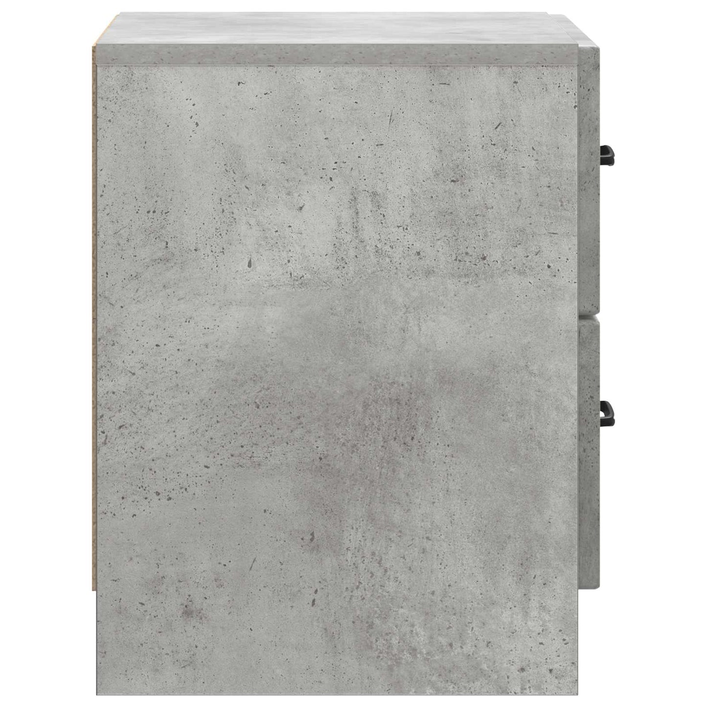 Bedside Cabinet 2 pcs Concrete Grey 43 x 34.5 x 44.5 cm