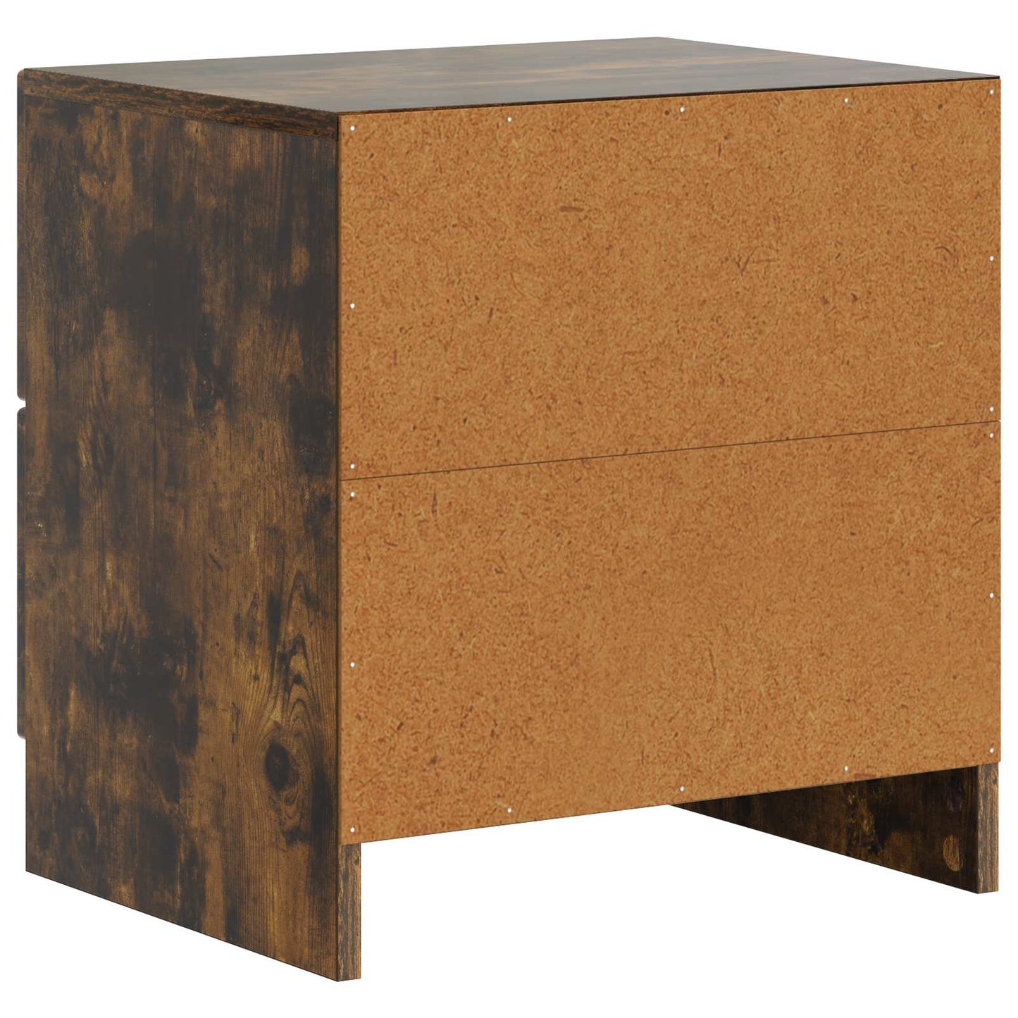 Bedside Cabinet 2 pcs Smoked Oak 43 x 34.5 x 44.5 cm