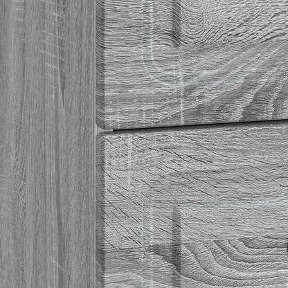Bedside Cabinet Grey Sonoma 43 x 34.5 x 44.5 cm Engineered Wood