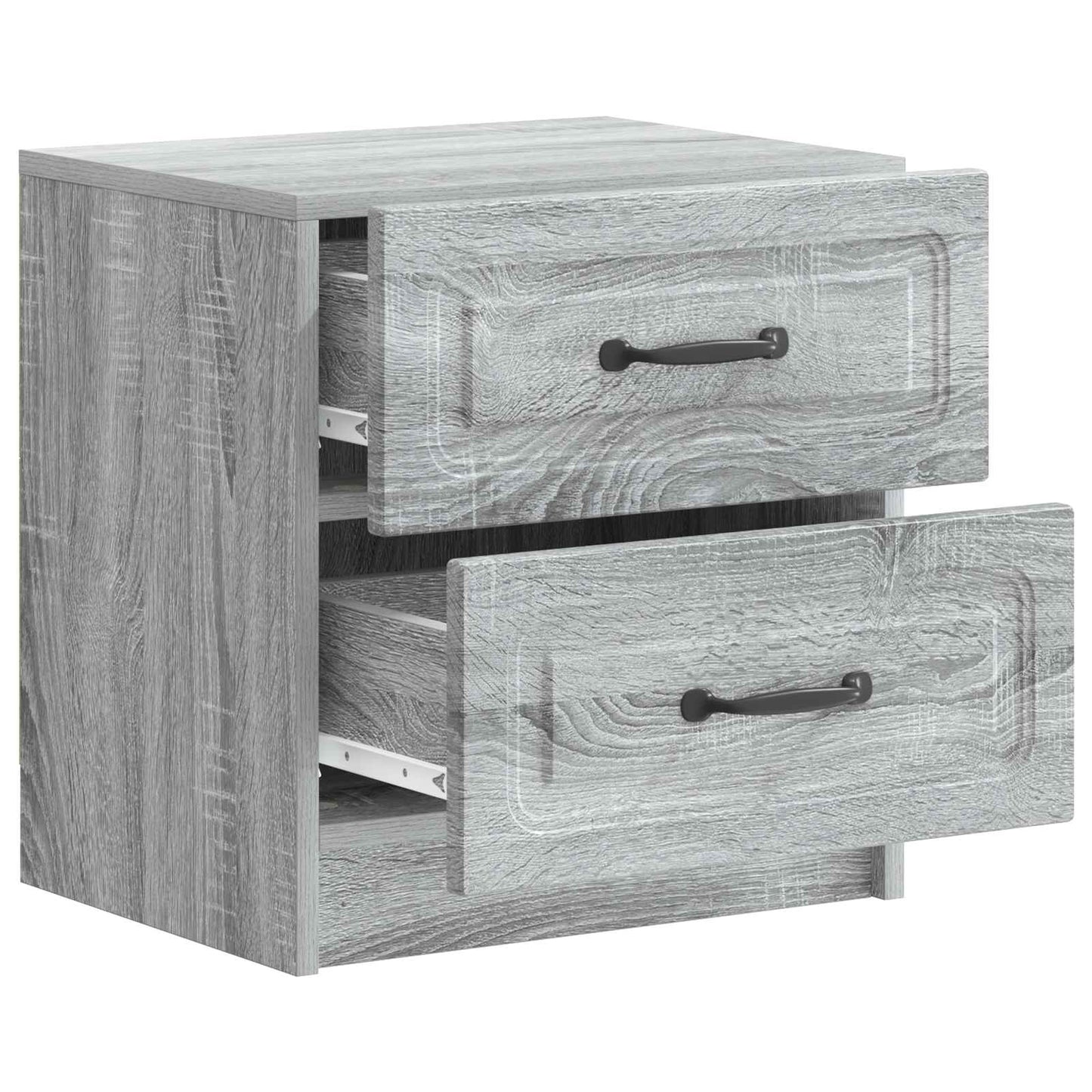 Bedside Cabinet Grey Sonoma 43 x 34.5 x 44.5 cm Engineered Wood