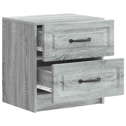 Bedside Cabinet Grey Sonoma 43 x 34.5 x 44.5 cm Engineered Wood
