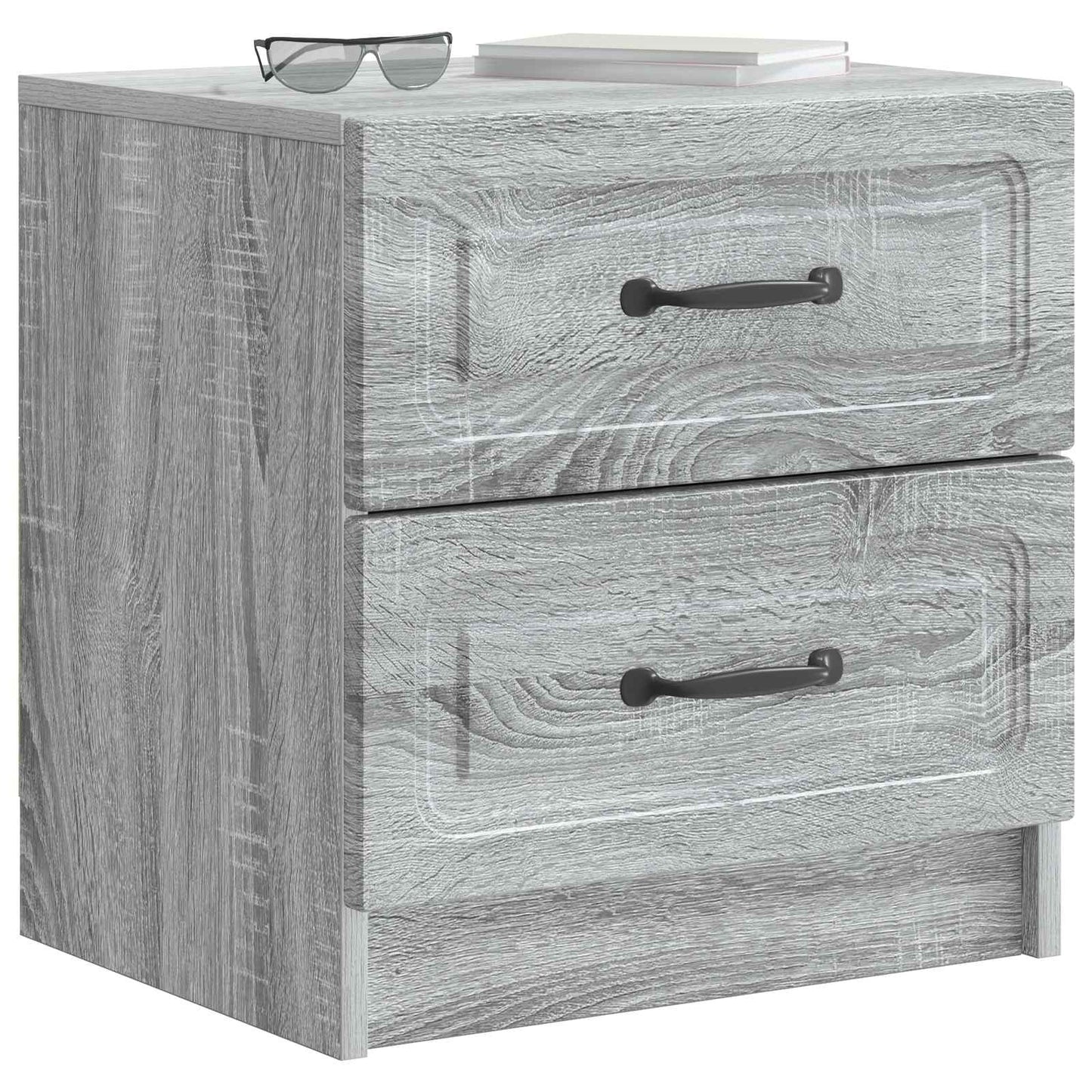 Bedside Cabinet Grey Sonoma 43 x 34.5 x 44.5 cm Engineered Wood