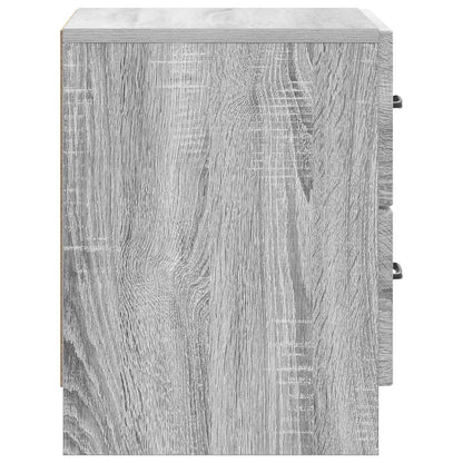 Bedside Cabinet Grey Sonoma 43 x 34.5 x 44.5 cm Engineered Wood