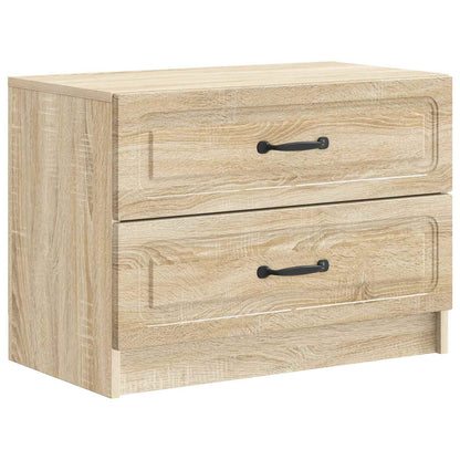 Bedside Cabinet Sonoma Oak 62 x 34.5 x 44.5 cm Engineered Wood