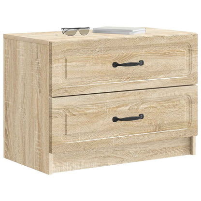 Bedside Cabinet Sonoma Oak 62 x 34.5 x 44.5 cm Engineered Wood