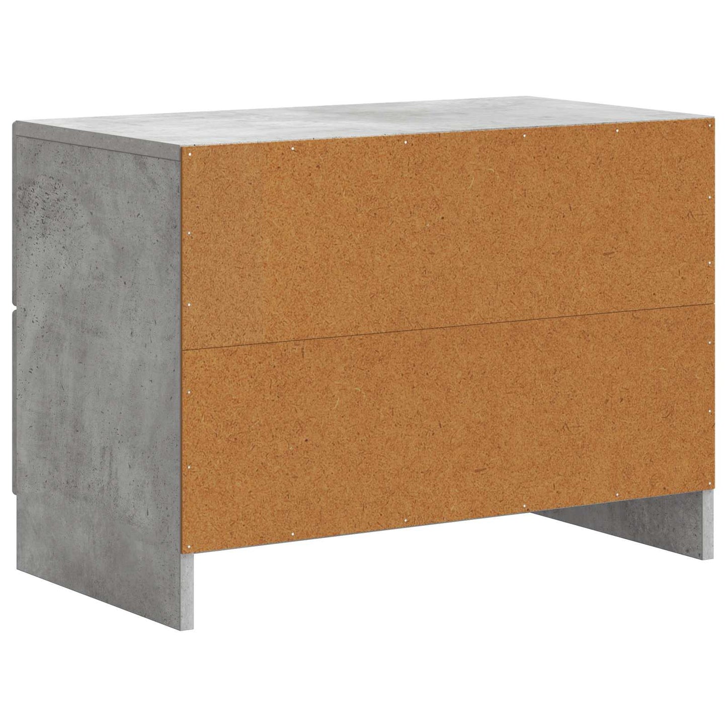 Bedside Cabinet with Drawer Concrete Grey 62 x 34.5 x 44.5 cm