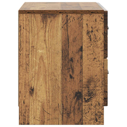 Bedside Cabinet Old Wood 62 x 34.5 x 44.5 cm Engineered Wood