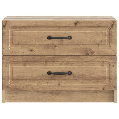 Bedside Cabinet Artisan Oak 62 x 34.5 x 44.5 cm Engineered Wood